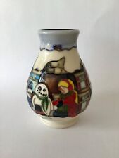 Moorcroft vase christmas for sale  THORNTON-CLEVELEYS