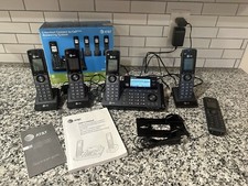 AT&T 5 aparelho conectado ao sistema de telefone celular bloqueador de chamadas inteligentes DECT 6.0 CLP99587 comprar usado  Enviando para Brazil