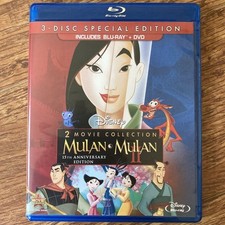 Usado, Mulan & Mulan II - 2 Pack (Blu-ray/DVD, 2013, 3-Disc Set, Special Edition) comprar usado  Enviando para Brazil