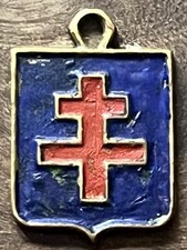 Ancien pendentif peint d'occasion  Pont-l'Abbé-d'Arnoult