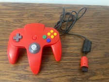 Nintendo N64 kontroler pad joystick N64 pad czerwony zregenerowany, używany na sprzedaż  PL