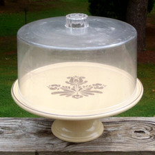 stand cake dome w cover for sale  Bessemer City