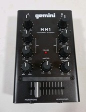 Equipamento de áudio Gemini Pro MM1 2 canais podcast estúdio ao vivo mini mixer de som DJ comprar usado Equipamento de áudio Gemini Pro MM1 2 canais podcast estúdio ao vivo mini mixer de som DJ comprar usado  Enviando para Brazil