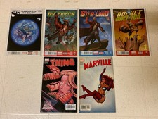 Lote (6 Livros) Star Lord Marvel Comics GUARDIÕES DA GALÁXIA MARVILLE THE THING comprar usado  Enviando para Brazil