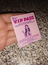 Card vip pass usato  Castelfidardo