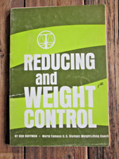 Reducing and Weight Control Book 1967 Hoffman Weightlifting Coach York Barbell segunda mano  Embacar hacia Mexico