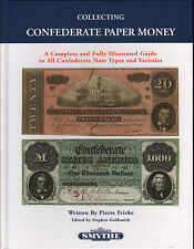 Guía ilustrada para anotar tipos de papel moneda confederado de colección de Fricke segunda mano  Embacar hacia Mexico