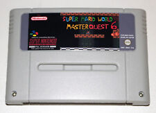 *Versão PAL* Jogo Super Mario World Master Quest 6 para SNES comprar usado  Enviando para Brazil