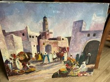 Grande huile toile d'occasion  Toulon-