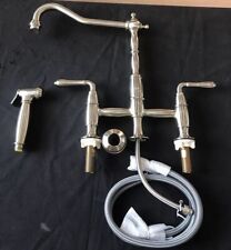 Grifo de cocina DXV Victorian WSide Spray en Ultra Acero D35402250.355 E9 $950mkt segunda mano  Embacar hacia Mexico