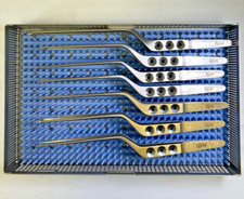 Conjunto de 7 pinças e bandeja Aesculap Yasargil tecido agarrar/tumor micro forma neuro comprar usado Conjunto de 7 pinças e bandeja Aesculap Yasargil tecido agarrar/tumor micro forma neuro comprar usado  Enviando para Brazil