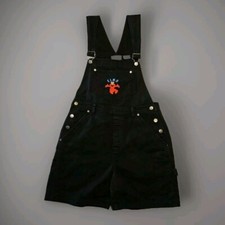 Mono vaquero de colección Sesame Street para mujer S corto negro algodón olmo bordado, usado segunda mano  Embacar hacia Mexico