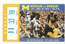 Michigan purdue november for sale  Sedalia