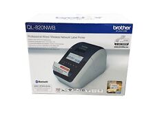 Impressora de Etiquetas Térmica de Rede Sem Fio Brother QL-820NWB, usado comprar usado  Enviando para Brazil