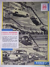 Publicité presse 1958 d'occasion  Compiègne