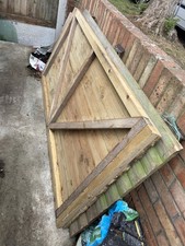 heavy duty wooden garden gates for sale  BROADSTAIRS
