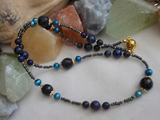 Blaufluß lapislazuli süßwas gebraucht kaufen  Köln