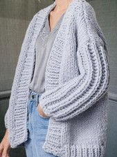 Grobstrick jacke cardigan gebraucht kaufen  Stuttgart