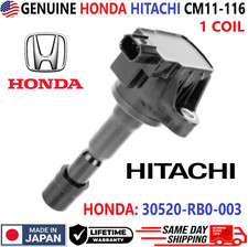 Bobina de ignição HITACHI x1 genuína para 2009-2016 Honda Fit CR-Z City L4, CM11-116 comprar usado  Enviando para Brazil