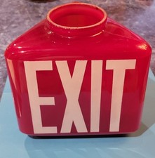 vintage exit glass sign for sale vintage exit glass sign for sale Oconomowoc