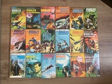 Biggles paperbacks x18 for sale  READING