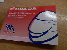 Honda sgx50 owners for sale  NORTHWICH