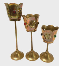 Set brass jeweled for sale  Flatwoods