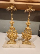 Antique pair brass for sale  Kirk