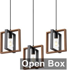 Wood pendant light for sale  Hendersonville