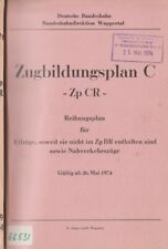 Zugbildungsplan zpcr wuppertal gebraucht kaufen  Raisting