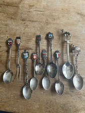 Souvenir teaspoon fork for sale  WIMBORNE