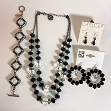 Trifari black crystal for sale  Stockbridge