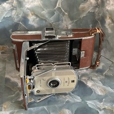 Câmera Polaroid Land Vintage/Antiga 1948 Marrom Modelo 95A Não Testada comprar usado  Enviando para Brazil