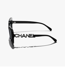 Óculos de sol quadrado preto polarizado Chanel 5422B US$ 645 nas lojas comprar usado  Enviando para Brazil