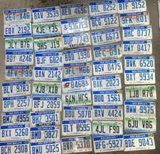 Lote de 50 placas de licença expiradas de Michigan comprar usado  Enviando para Brazil