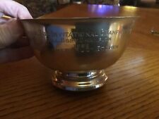 Gorman sterling bowl for sale  Ligonier