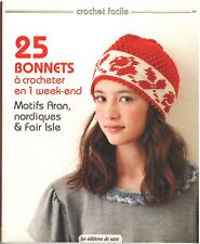 Crochet facile bonnets d'occasion  France
