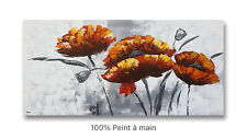 Tableau peinture fleurs d'occasion  Guérande