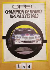 Opel manta 400 d'occasion  Meyzieu