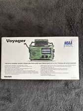 Kaito Voyager KA500 Rádio Emergência Solar Manivela Bateria Sobrevivência Alerta Meteorológico, usado comprar usado  Enviando para Brazil