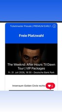 The weeknd ticket gebraucht kaufen  Halle