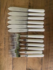 Vintage fish cutlery for sale  LIVERPOOL