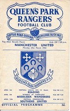 Qpr manchester united for sale  LONDON