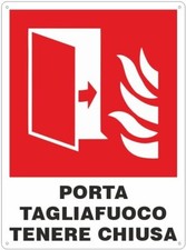 Cartello segnaletico porta usato  Acate