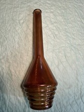Amber glass vase for sale  Pennsauken