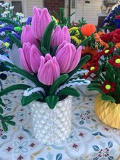 Handmade pink tulip for sale  New Albany