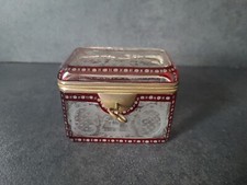 Boîte coffret cristal d'occasion  Mouvaux