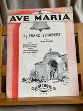 Schubert ave maria d'occasion  Rennes