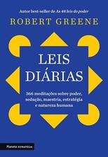 Usado, LEIS DIÁRIAS (366) ROBERT GREENE Daily Laws Poder Sedução Maestria LIVRO LACRADO comprar usado  Brasil 