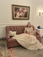 Pastel pink bridal for sale  LONDON